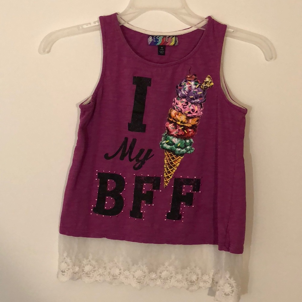 Ice cream BFF tank